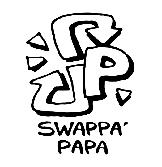 Swappa Papa logo design.