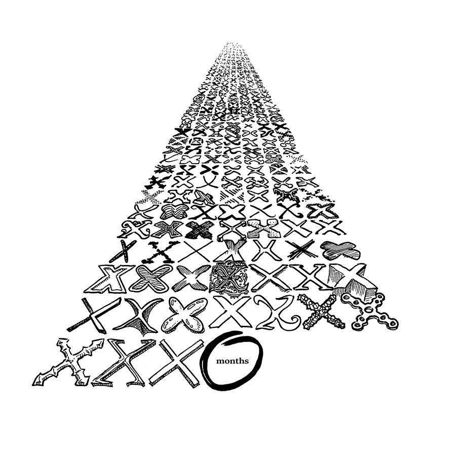 Months single cover design.